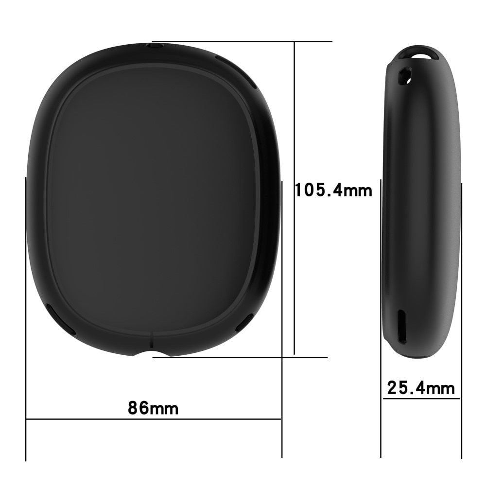 AirPods Max 2 Siliconen hoesje zwart