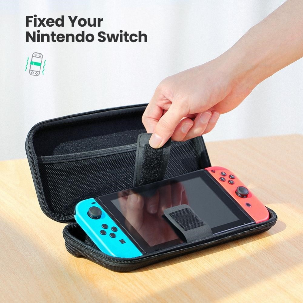 Compacte Opbergtas voor Nintendo Switch zwart