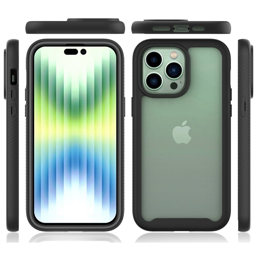 iPhone 14 Plus Full Cover Skal Zwart