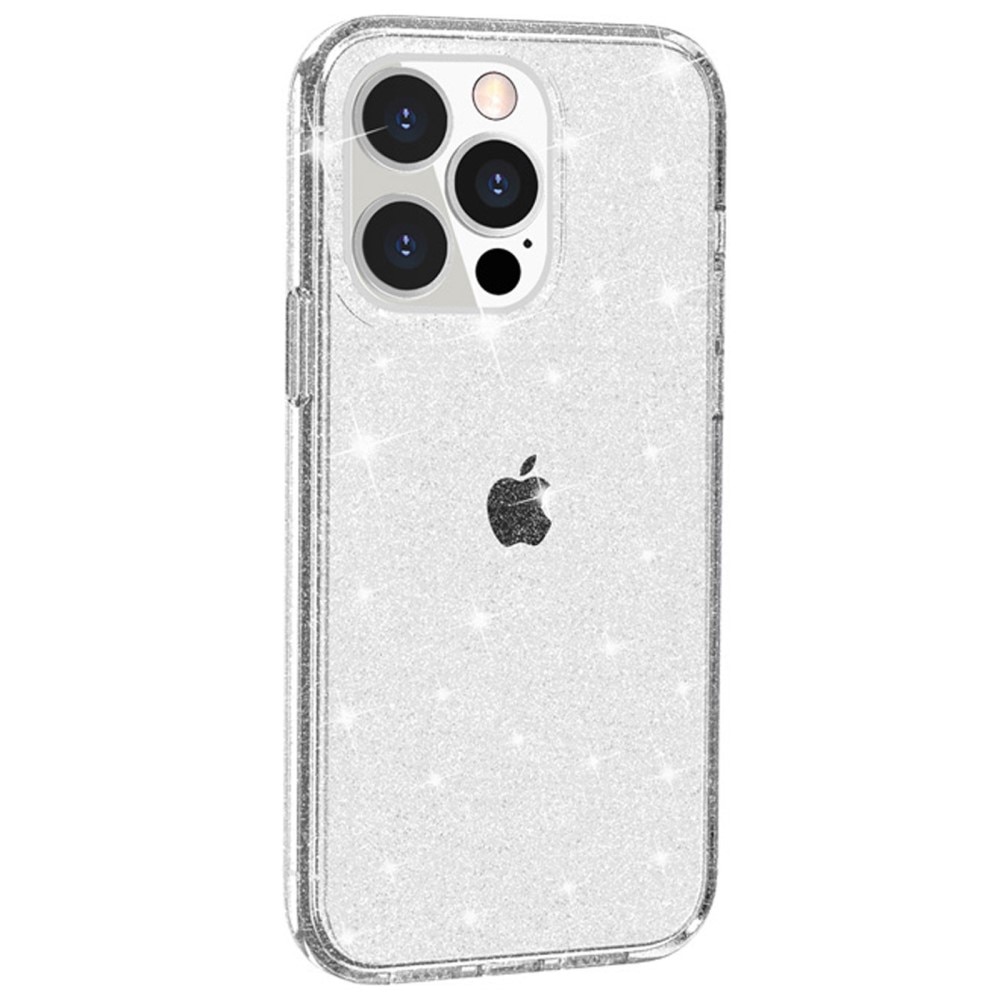 iPhone 15 Pro Max Liquid Glitter Case transparant