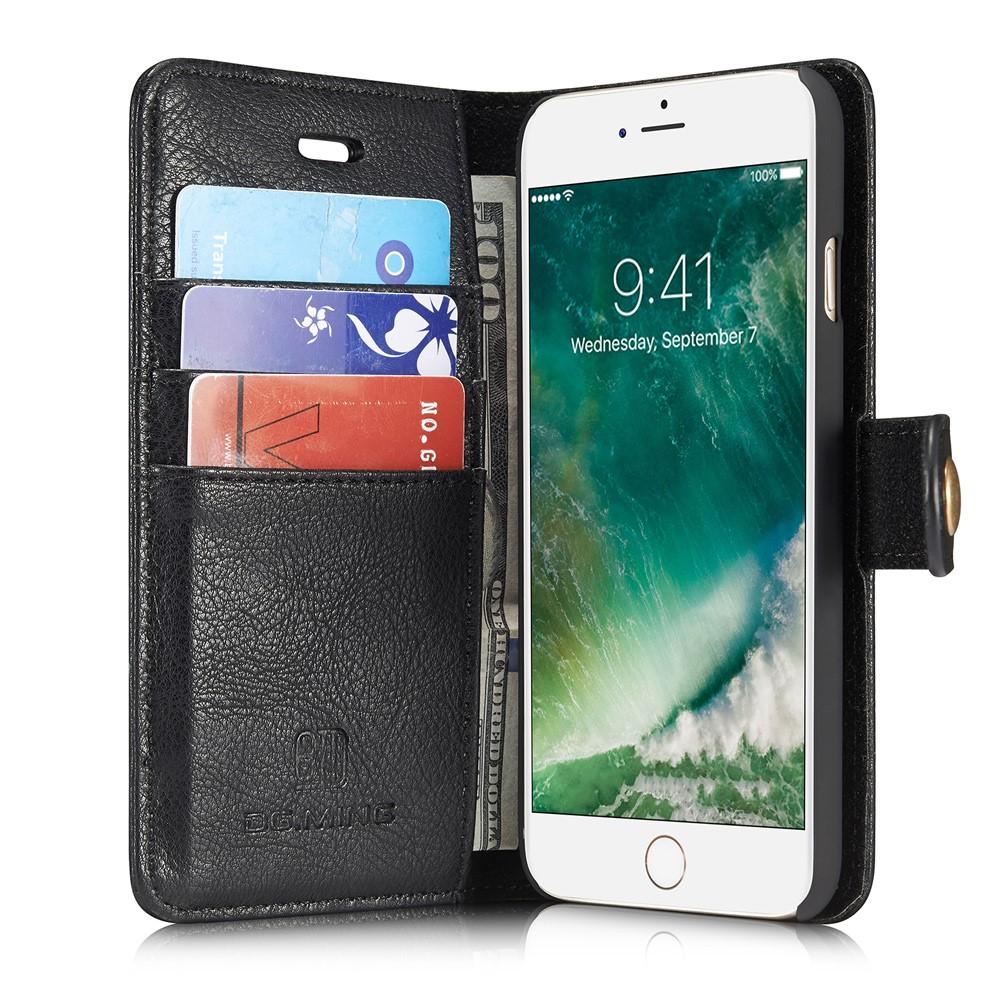Magnet Wallet iPhone 7 Zwart