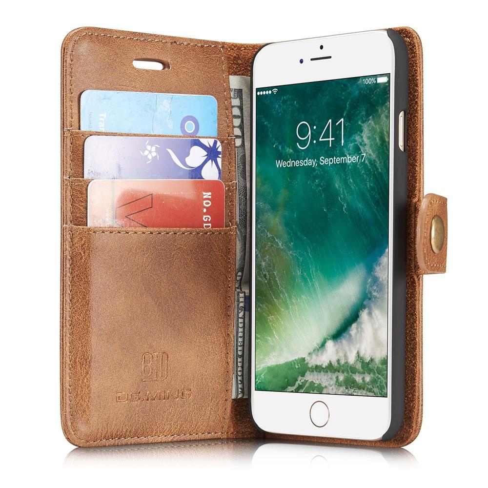 Magnet Wallet iPhone SE (2020) Cognac
