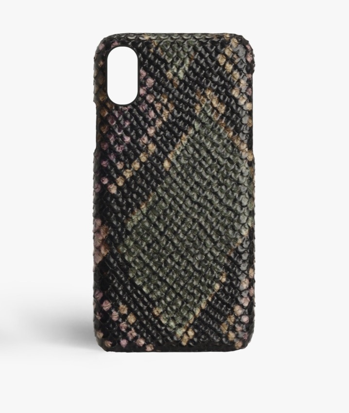 Hoesje iPhone Xs Max Python Multicolor