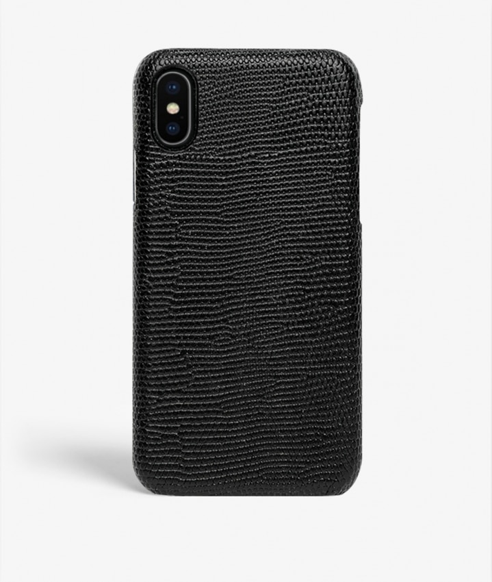 Hoesje iPhone Xs Max Lizard Black