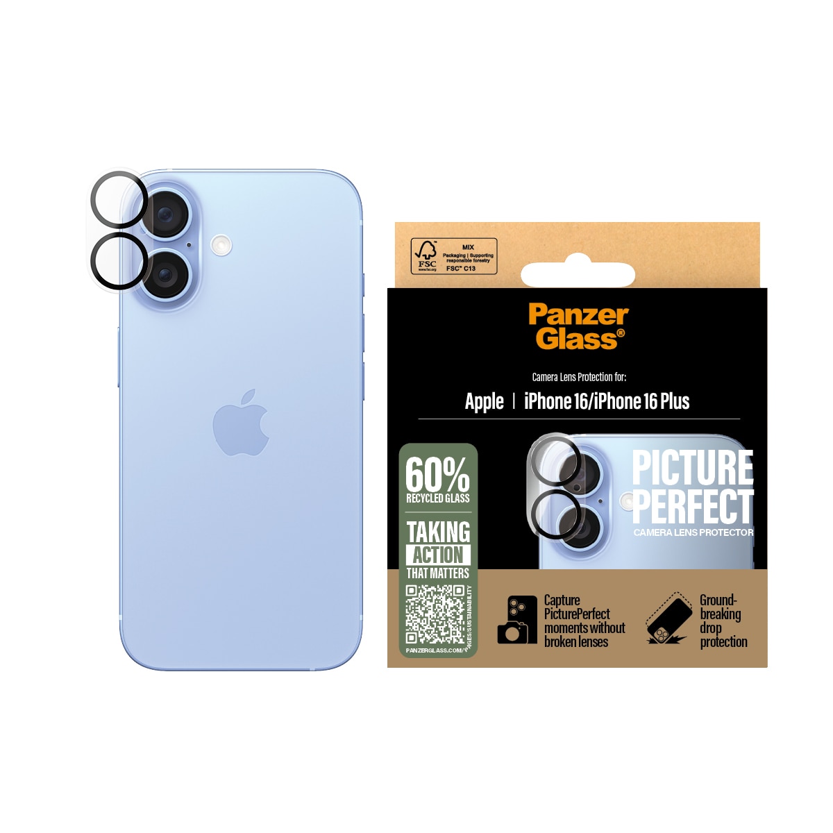 iPhone 16 Camera Lens Protector PicturePerfect