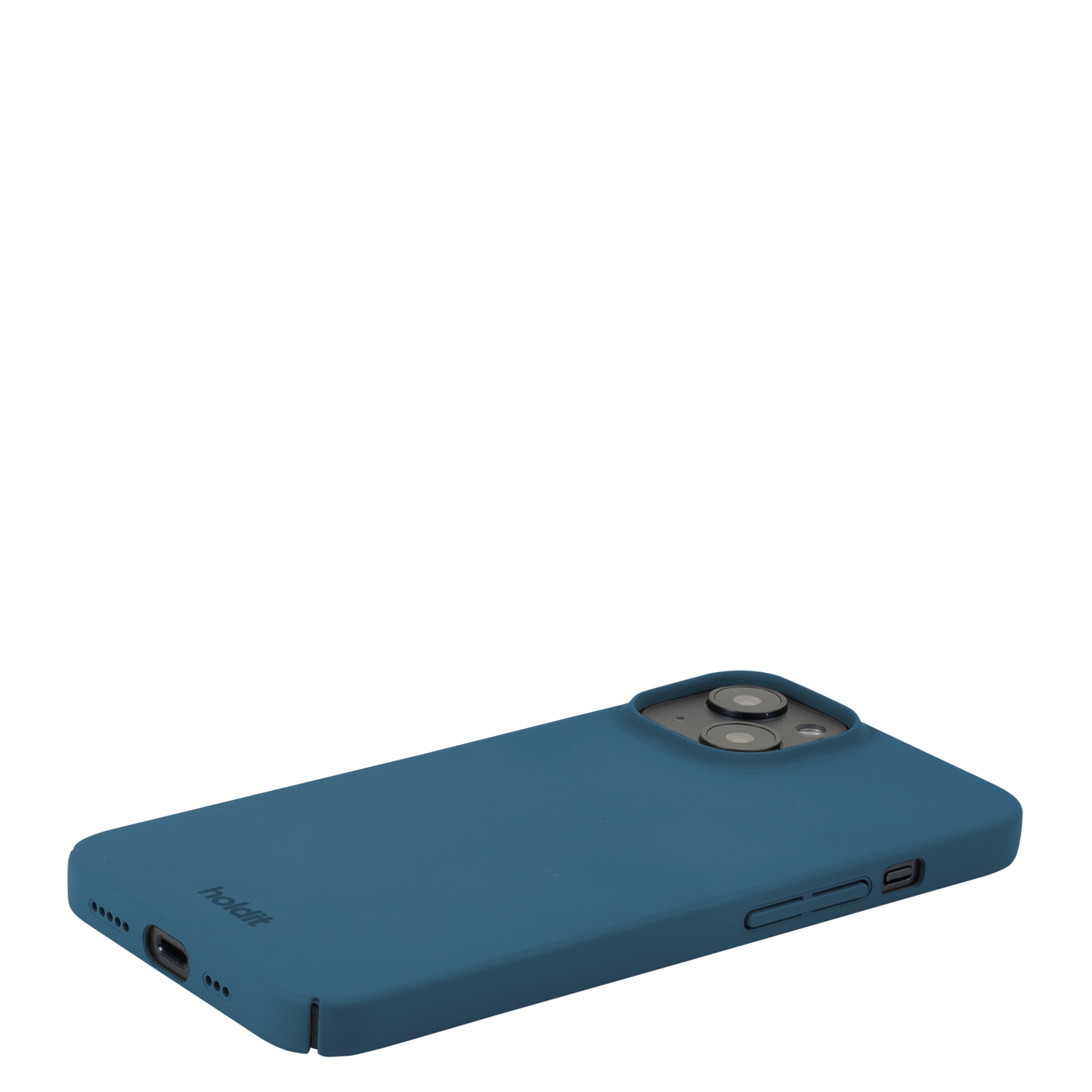 Slim Hoesje iPhone 15 Denim Blue