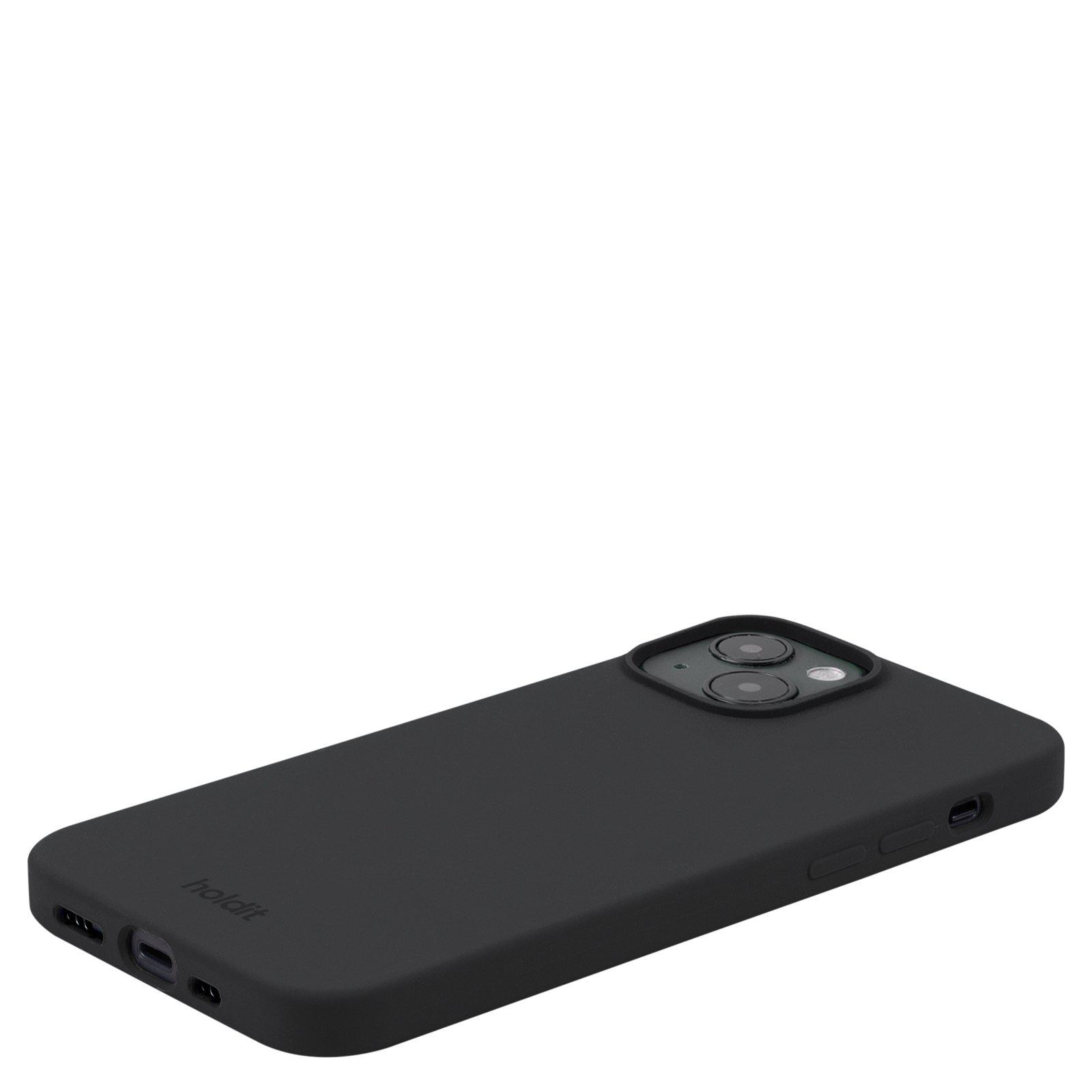 Siliconen hoesje iPhone 15 Black