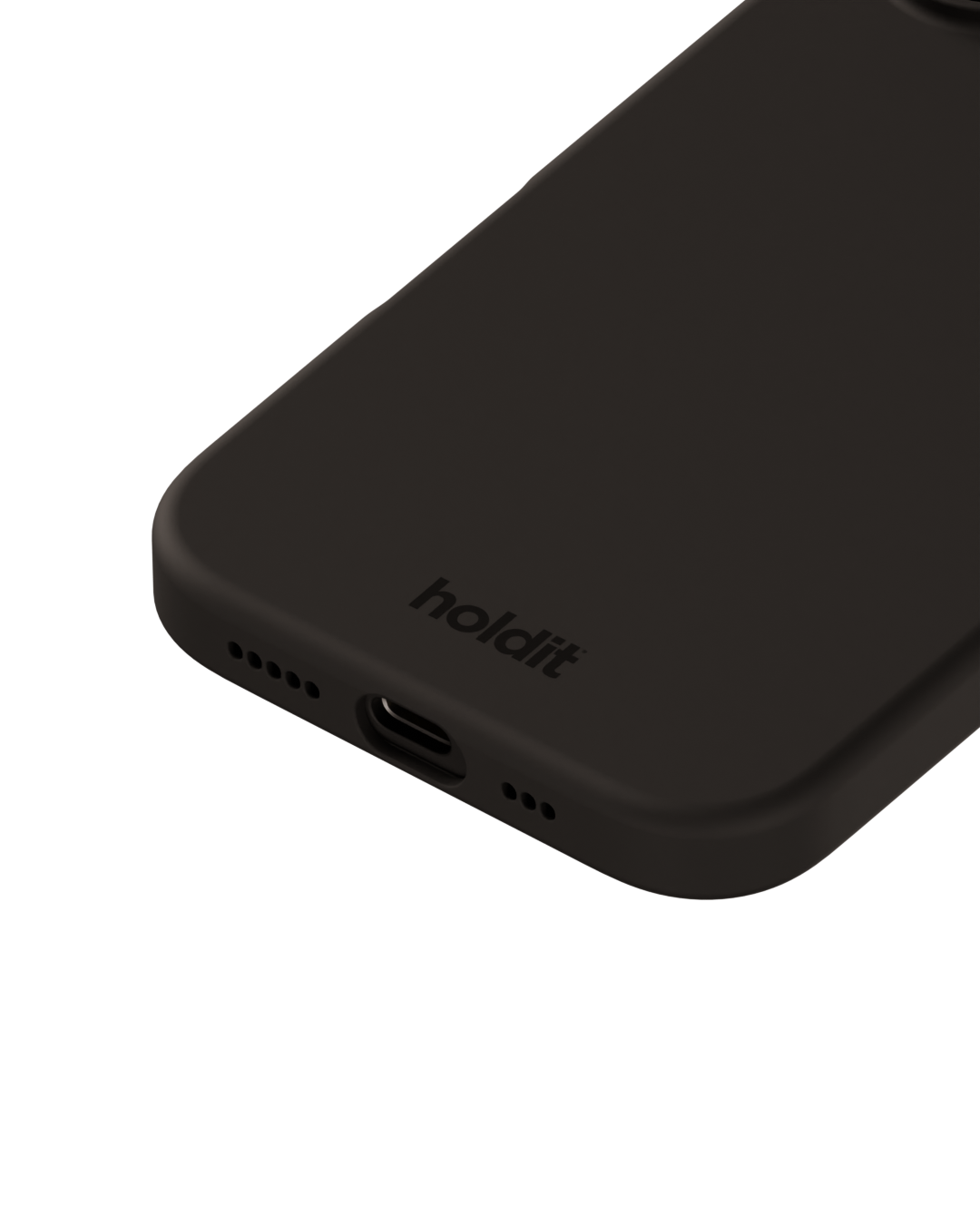 Siliconen hoesje iPhone 16 Black