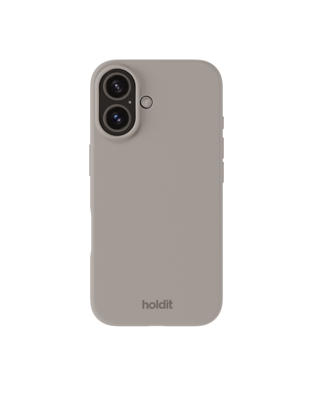 Siliconen hoesje iPhone 16 Taupe