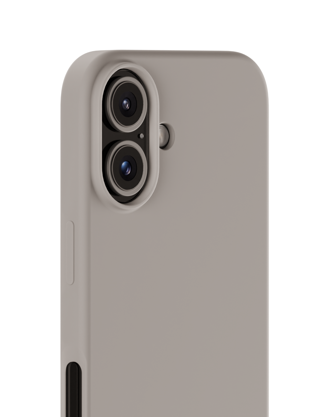 Siliconen hoesje iPhone 16 Taupe