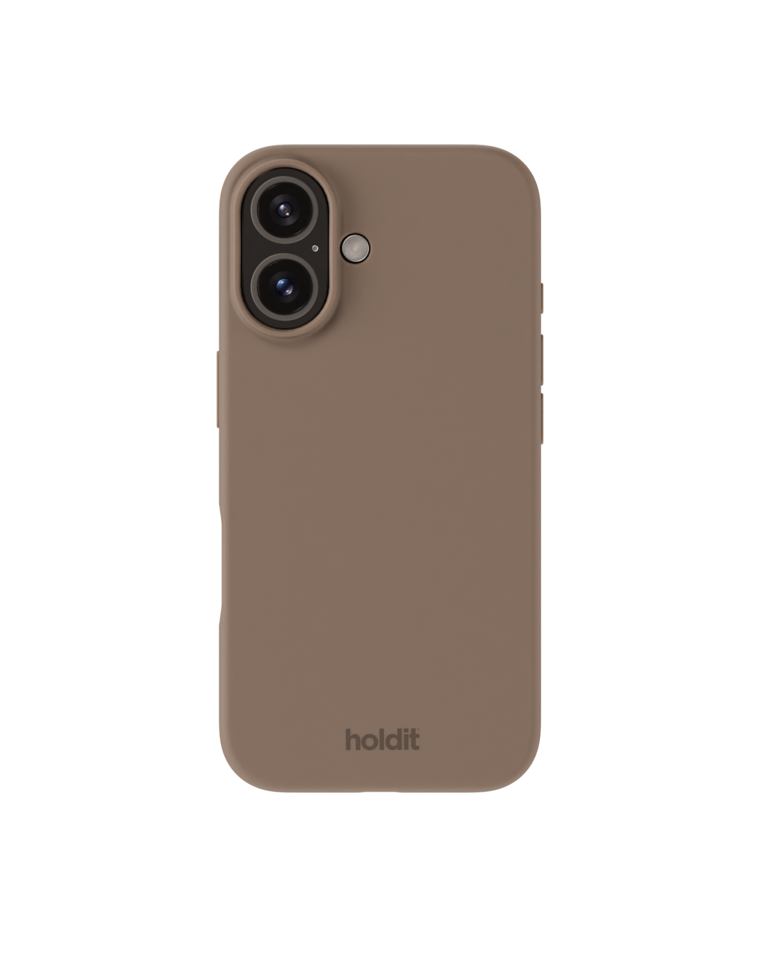 Siliconen hoesje iPhone 16 Mocha Brown