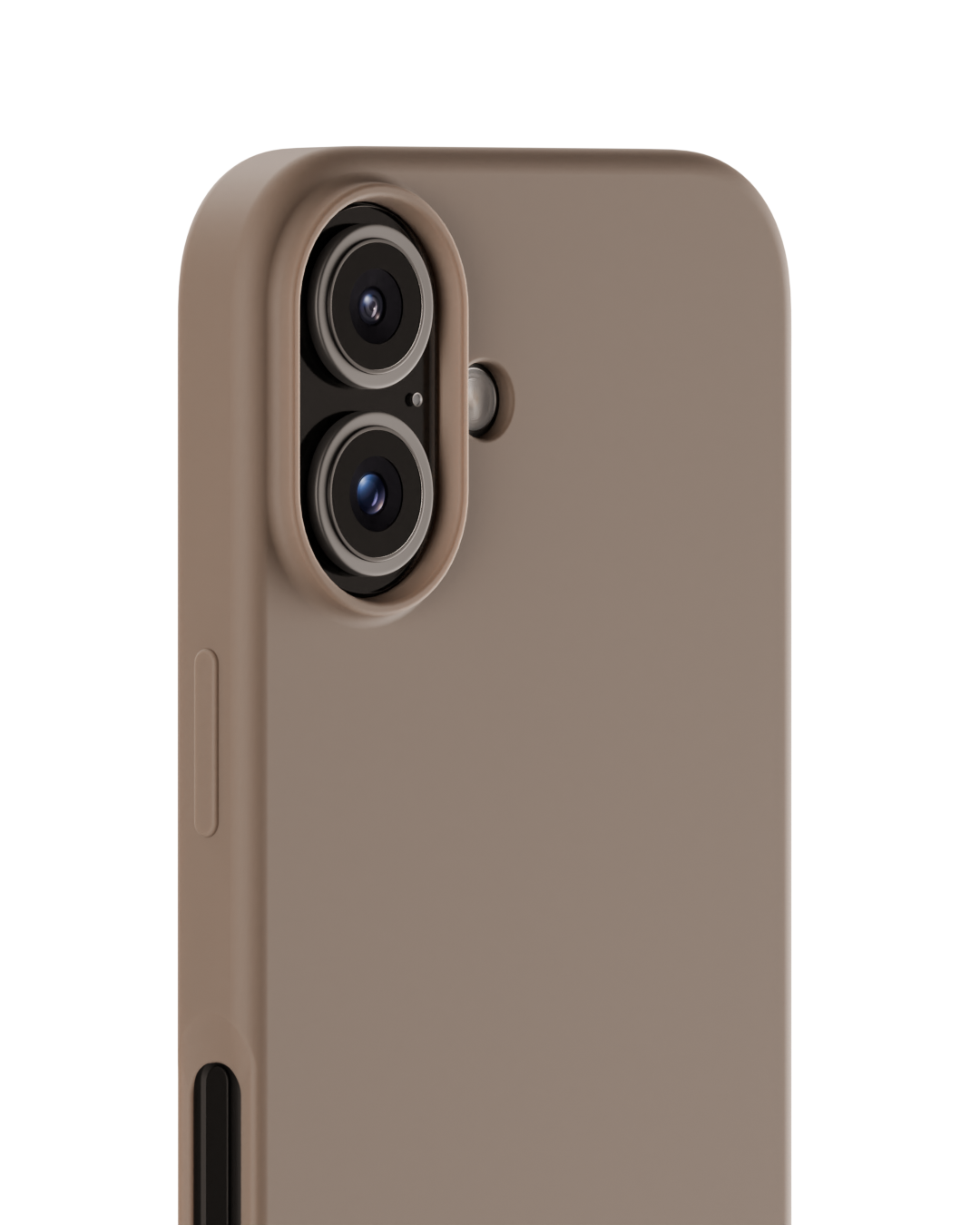 Siliconen hoesje iPhone 16 Mocha Brown