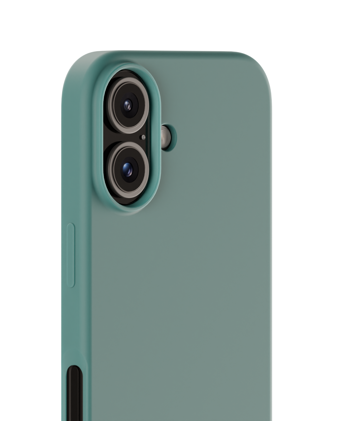 Siliconen hoesje iPhone 16 Moss Green