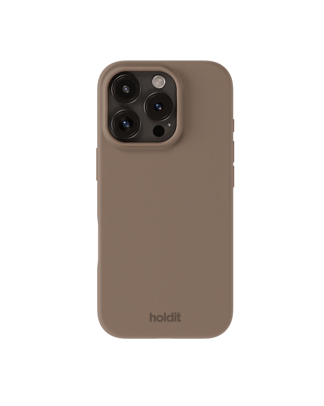 Siliconen hoesje iPhone 16 Pro Mocha Brown