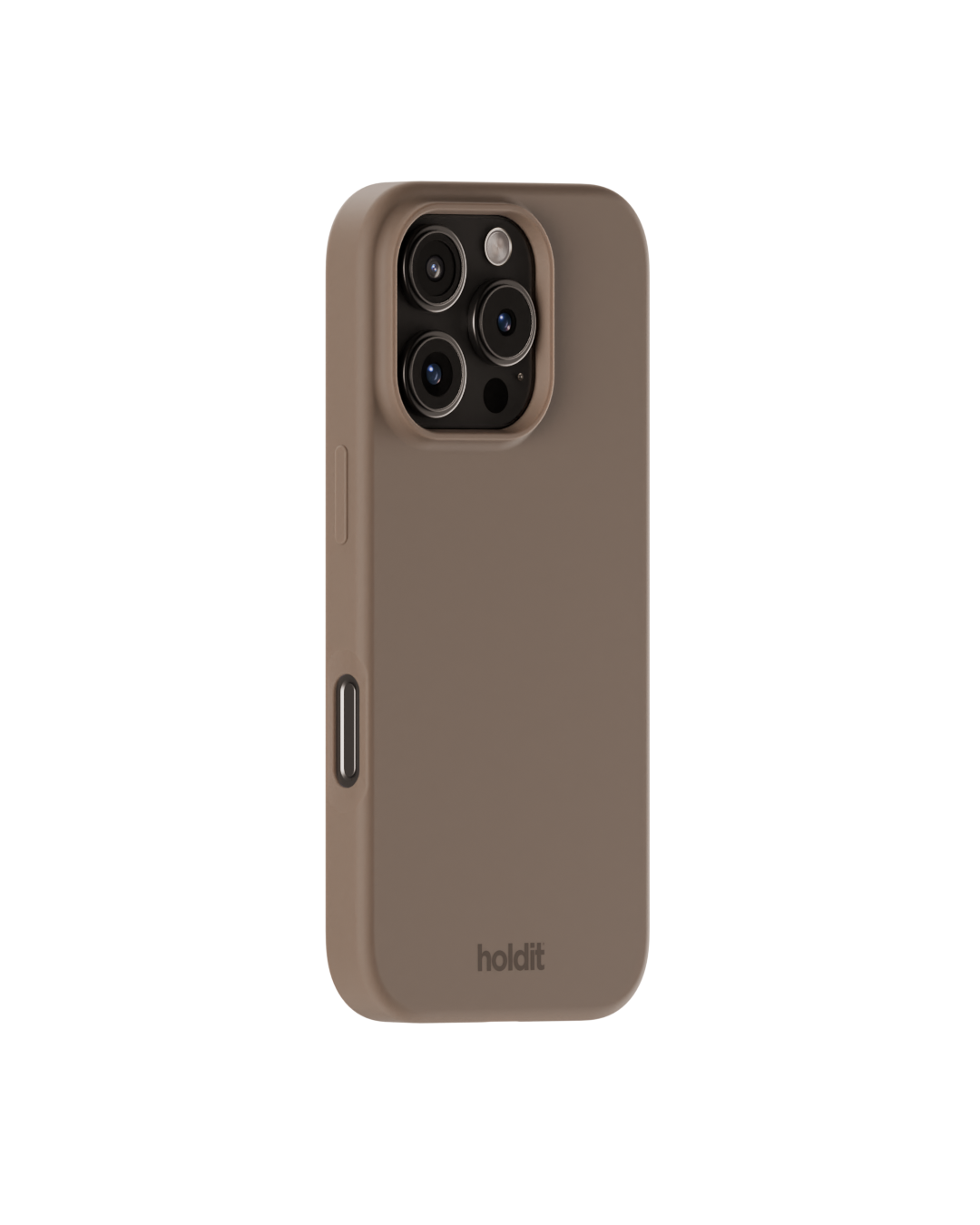 Siliconen hoesje iPhone 16 Pro Mocha Brown