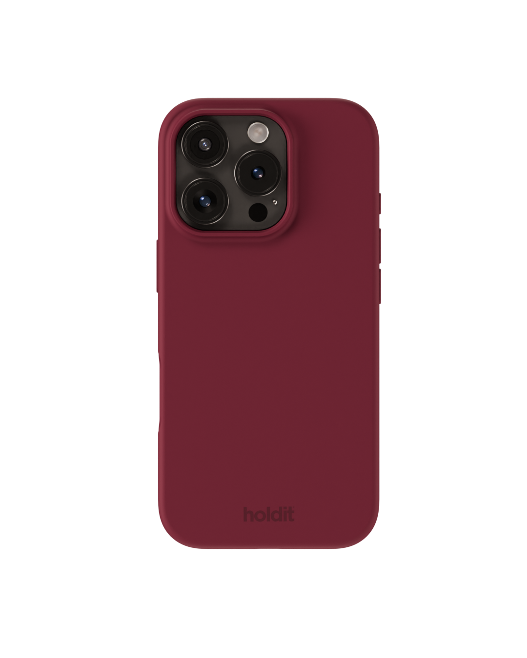 Siliconen hoesje iPhone 16 Pro Red Velvet