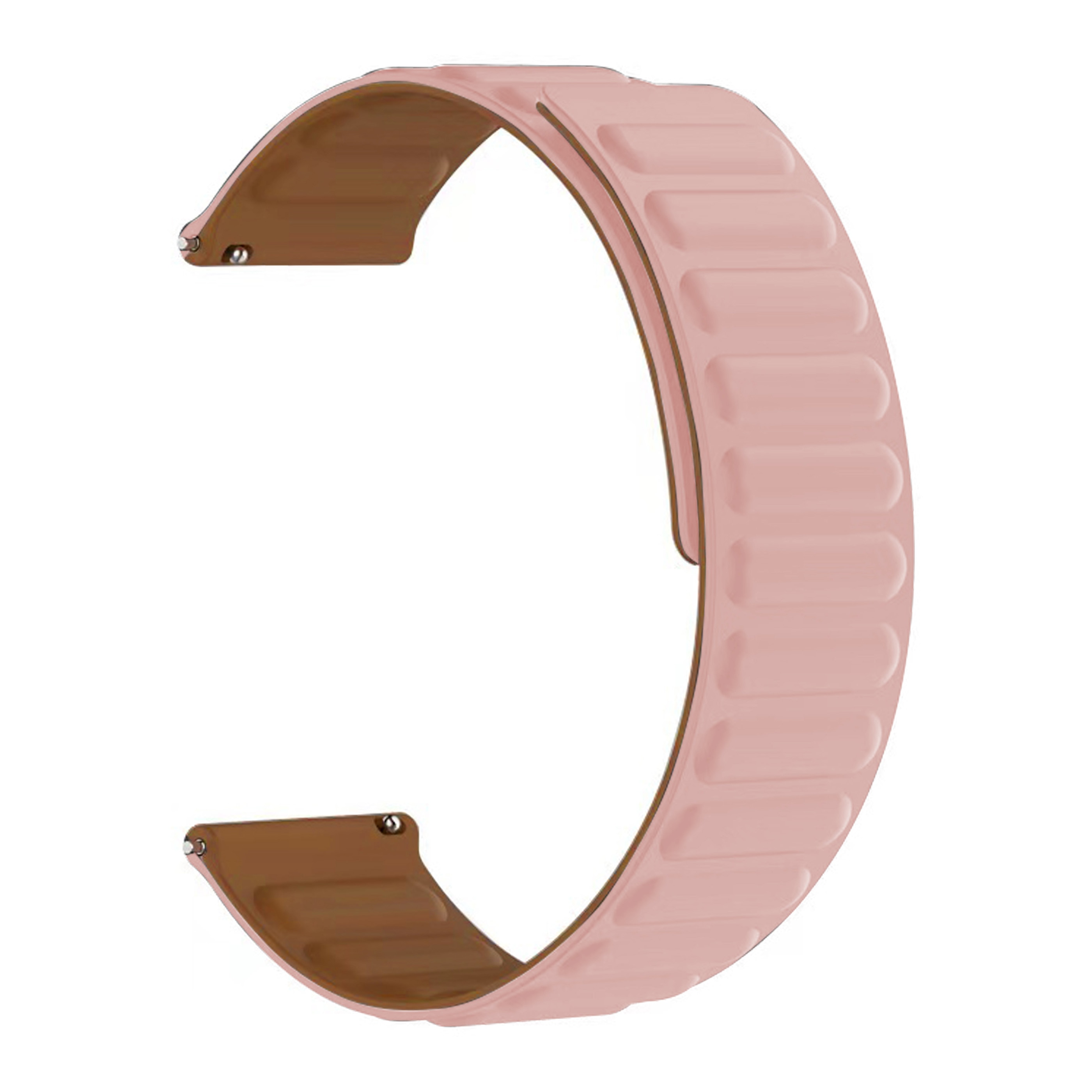 Samsung Galaxy Watch 7 44mm Magnetisch siliconen bandje roze