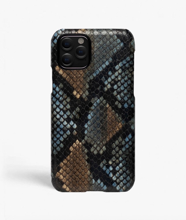 Hoesje iPhone 11 Pro Python Multicolor Sunset Blue