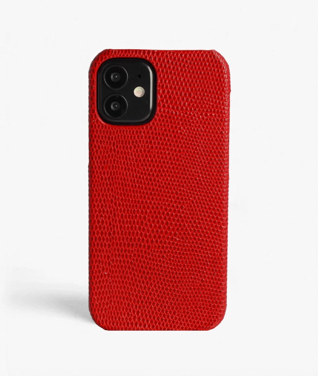 Hoesje iPhone 12 Mini Lizard Rood