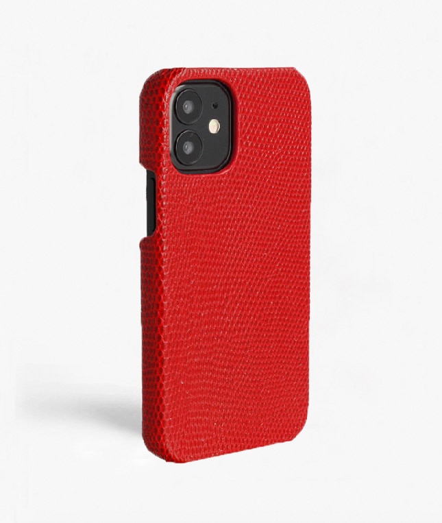 Hoesje iPhone 12 Mini Lizard Rood