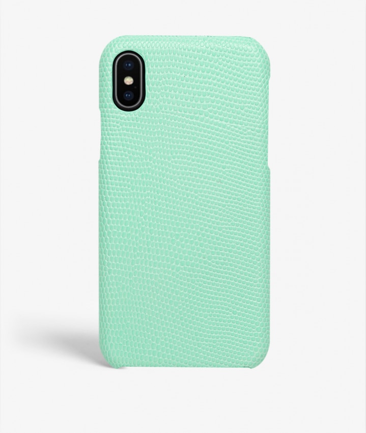 Hoesje iPhone Xs Max Lizard Menta