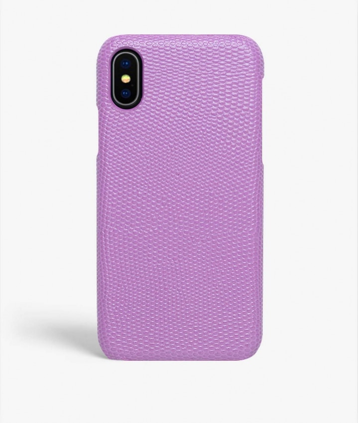 Hoesje iPhone Xs Max Lizard Violet