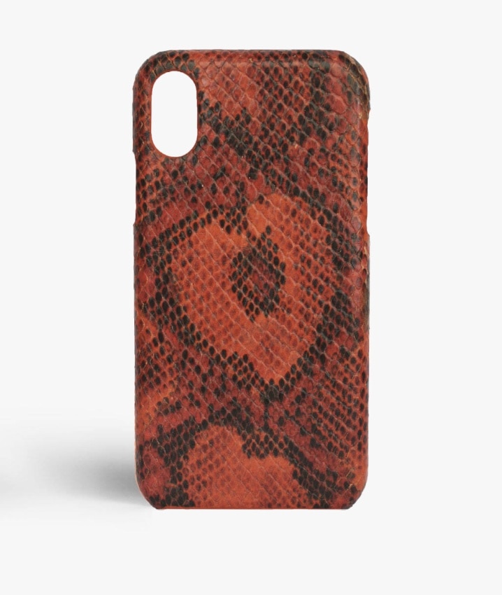 Hoesje iPhone Xs Max Snake Lava