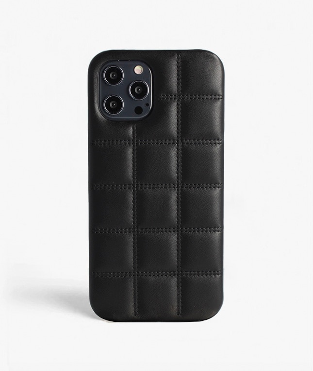 Hoesje iPhone 12 Pro Max Padded Black