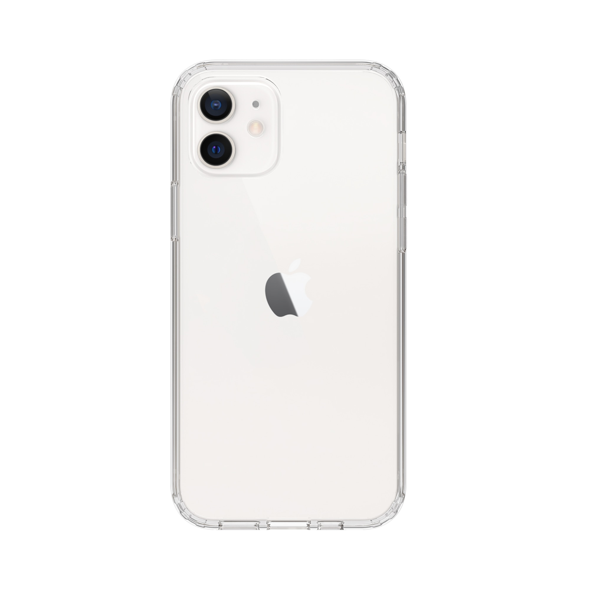 Hybridcase iPhone 12/iPhone 12 Pro Transparant