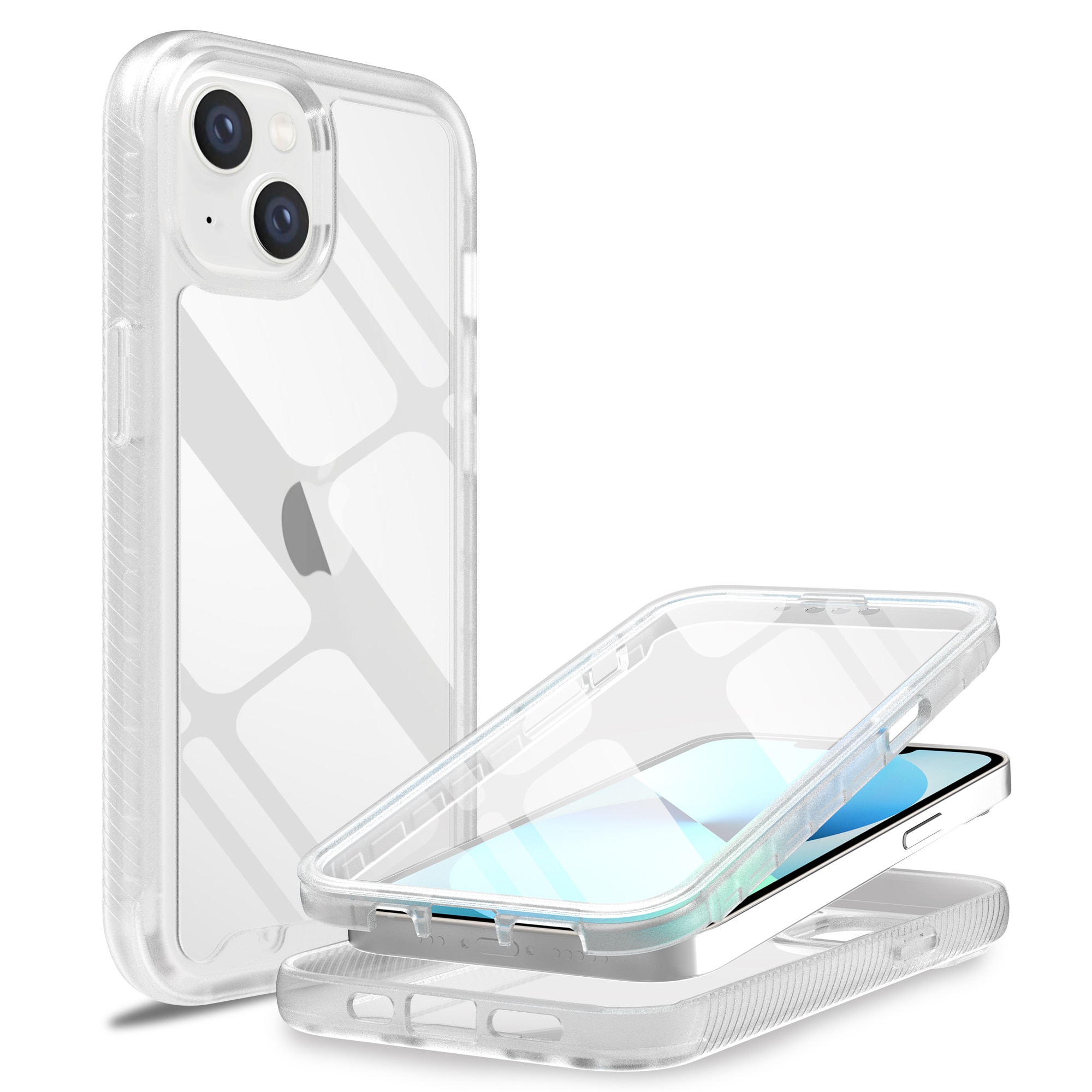 iPhone 14 Full Protection Case Transparant