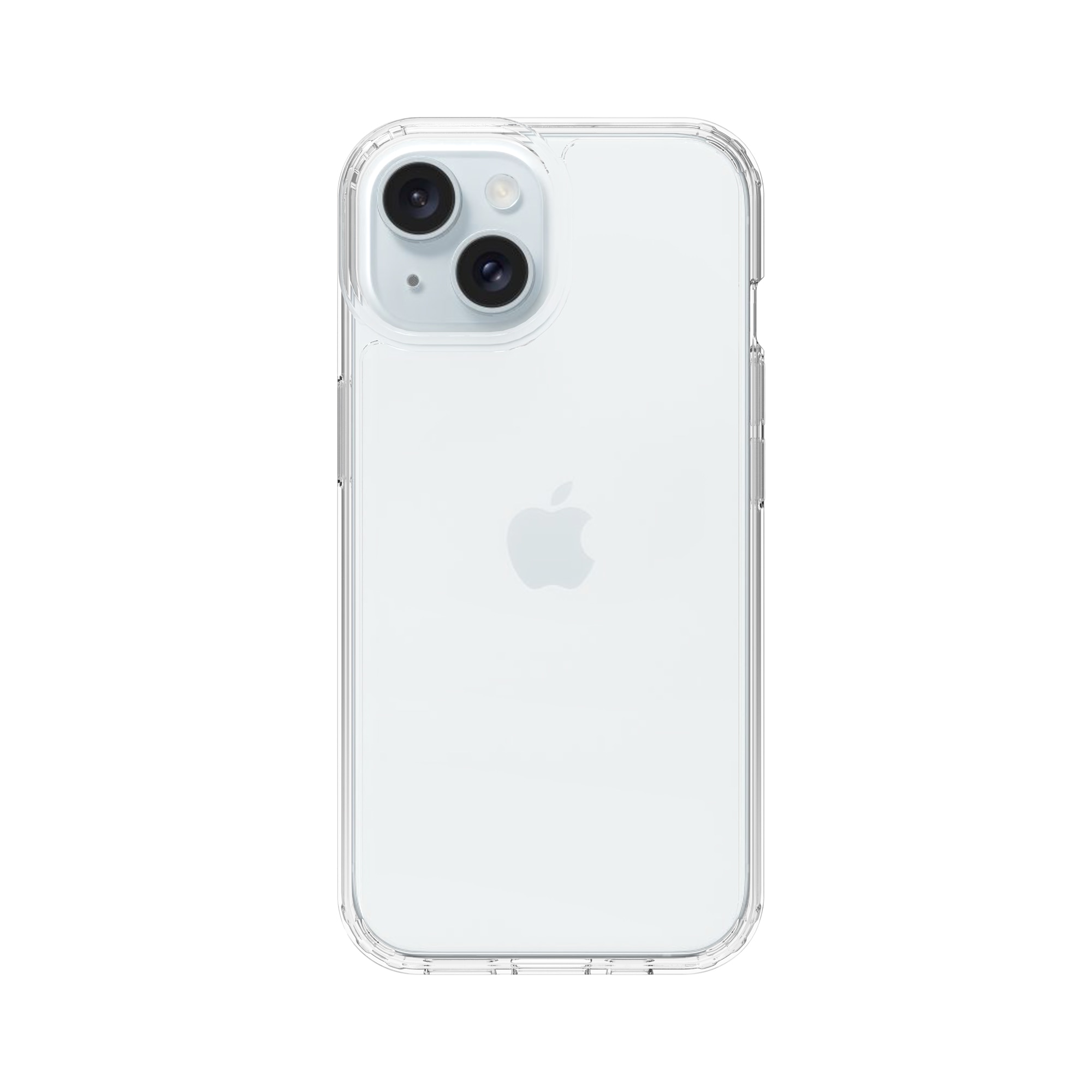 Hybridcase iPhone 15 Plus transparant