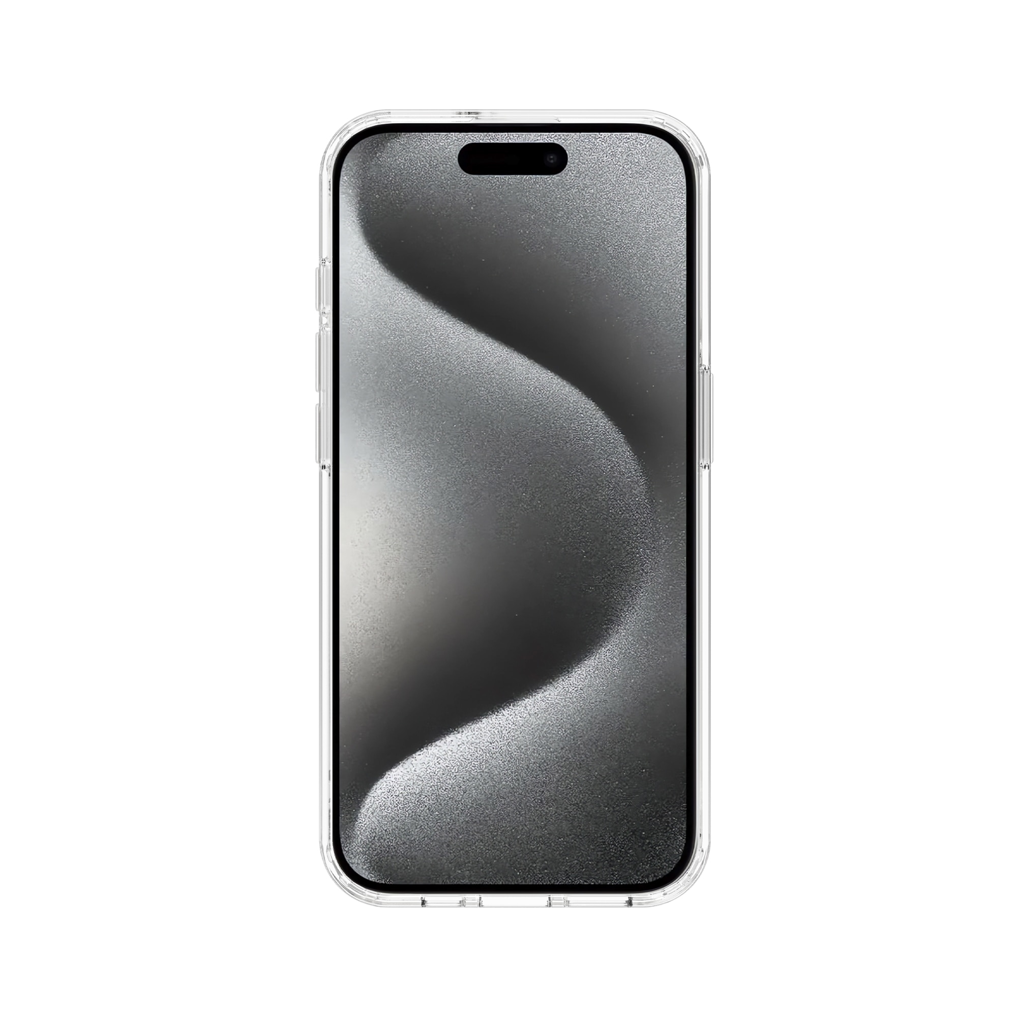 Hybridcase iPhone 15 Pro transparant