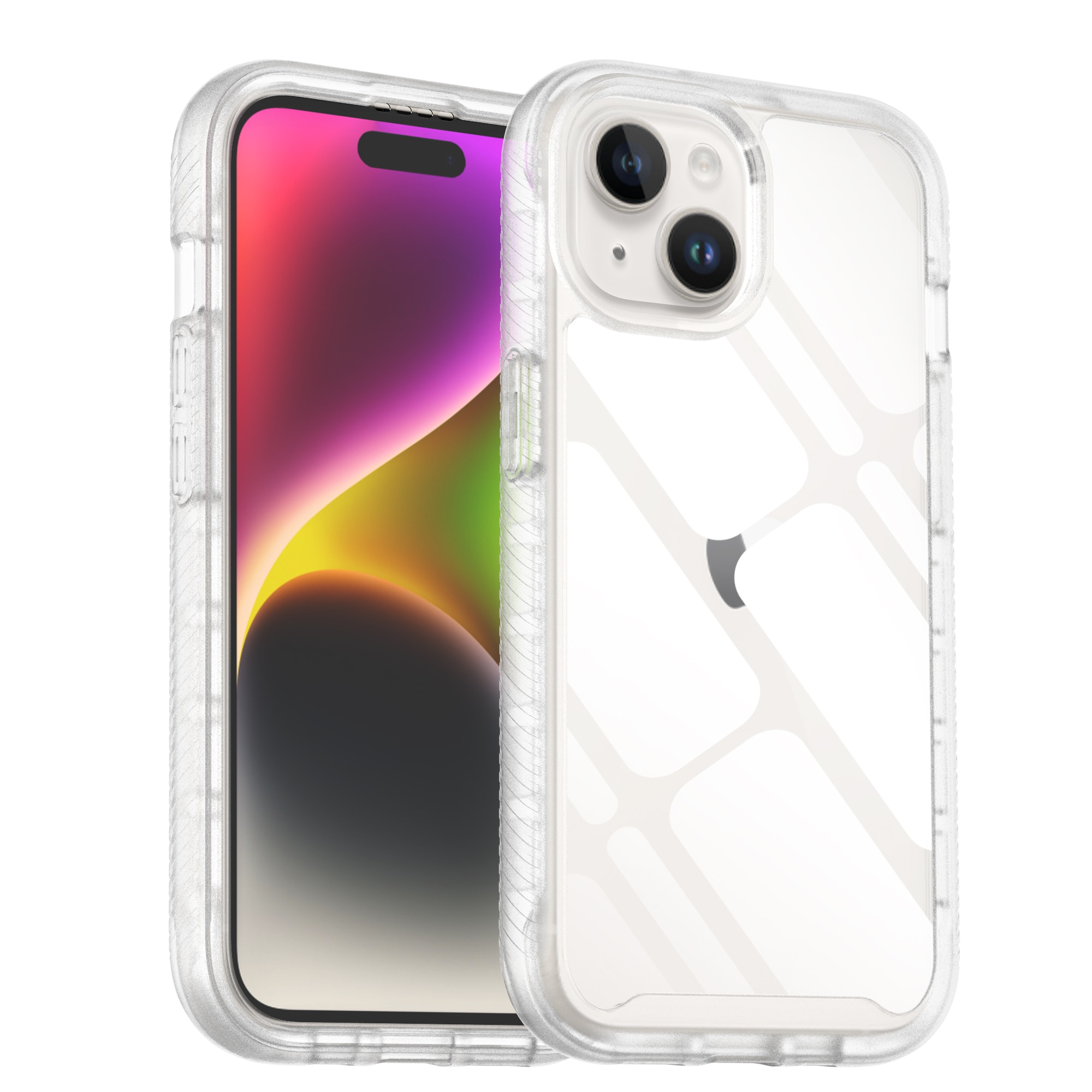 iPhone 15 Plus Full Protection Case transparant