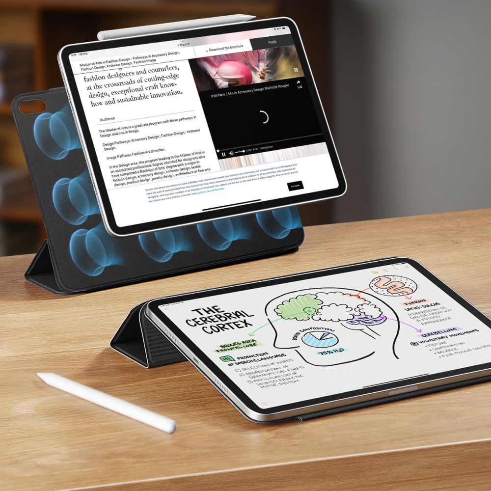 Rebound Magnetic Case iPad Air 11 6th Gen (2024) zwart