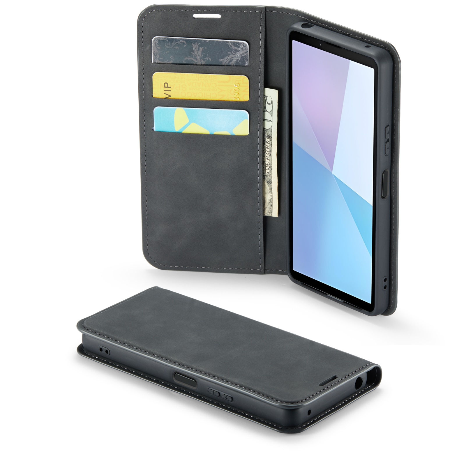 Sony Xperia 5 VI Slim Smartphonehoesje zwart