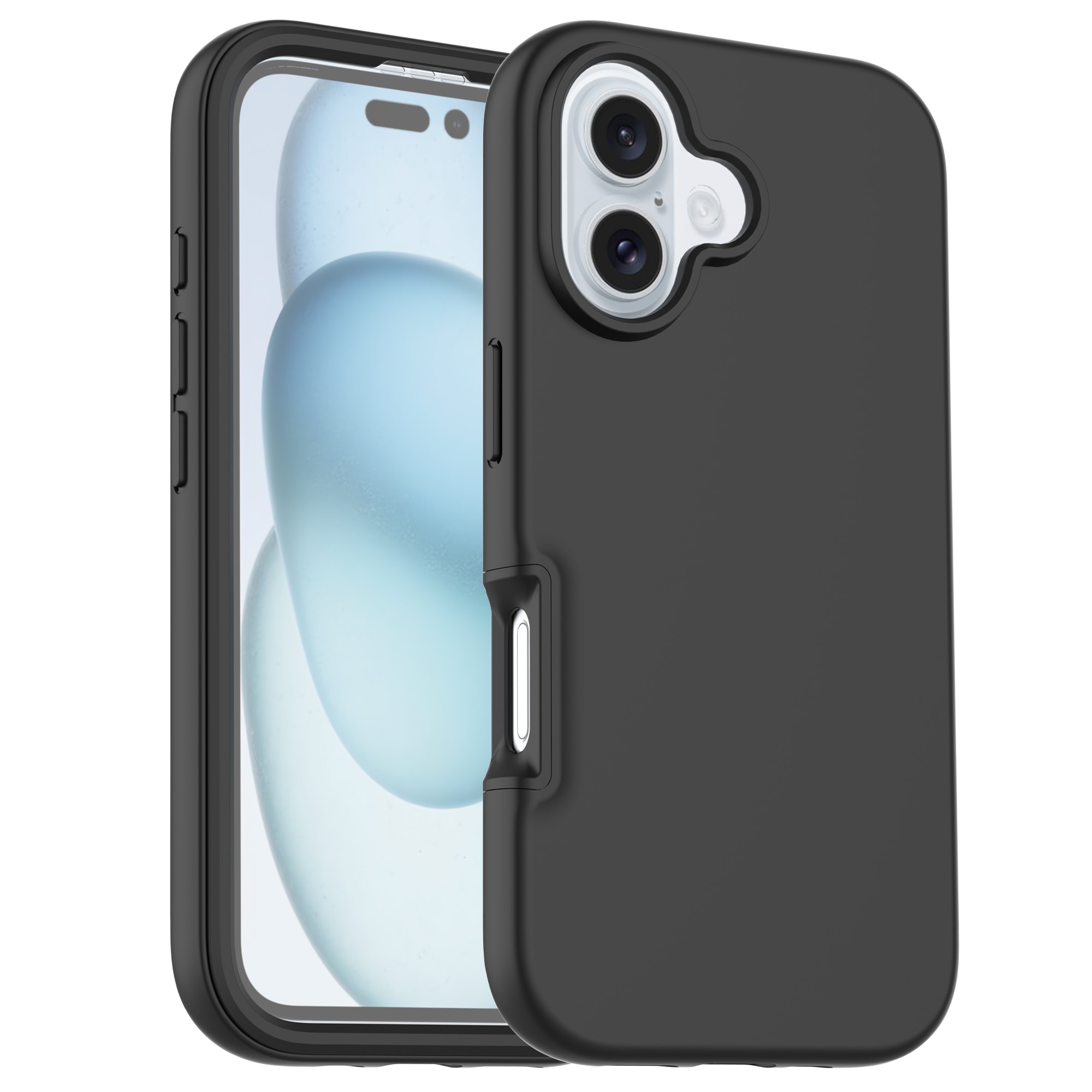 iPhone 16 Full Protection Case zwart