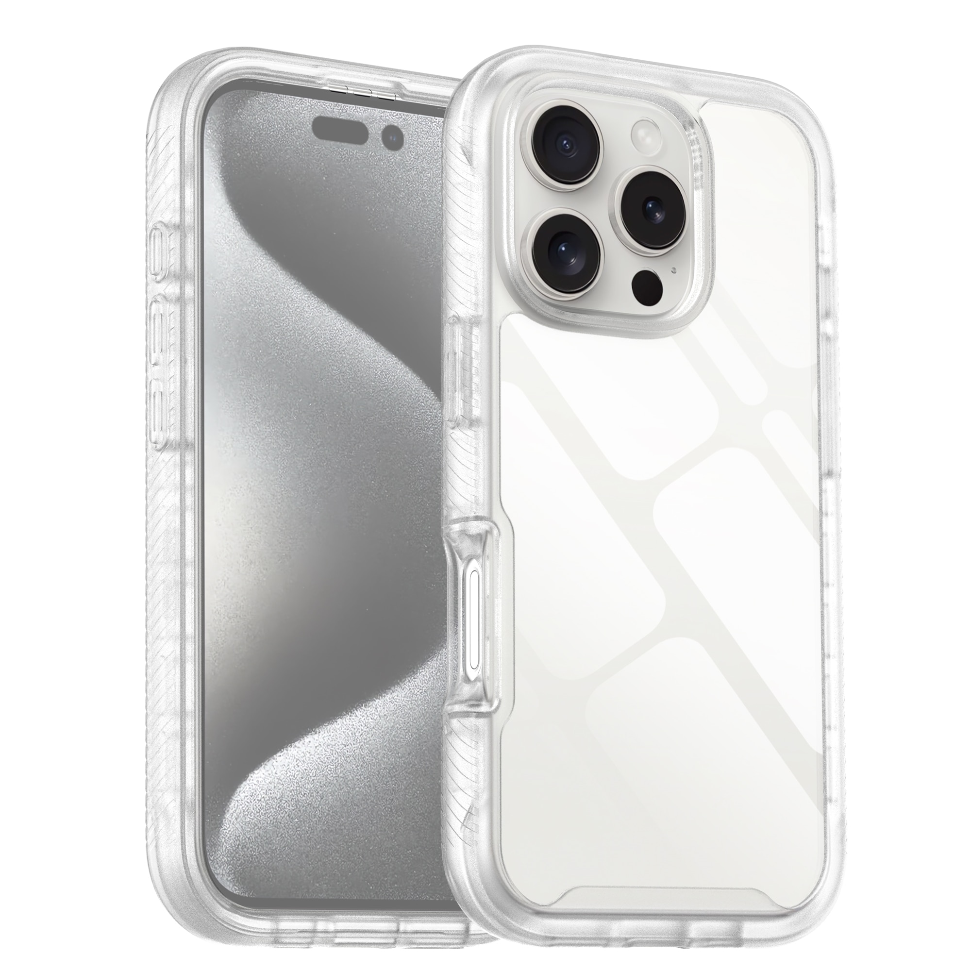 iPhone 16 Pro Full Protection Case transparant