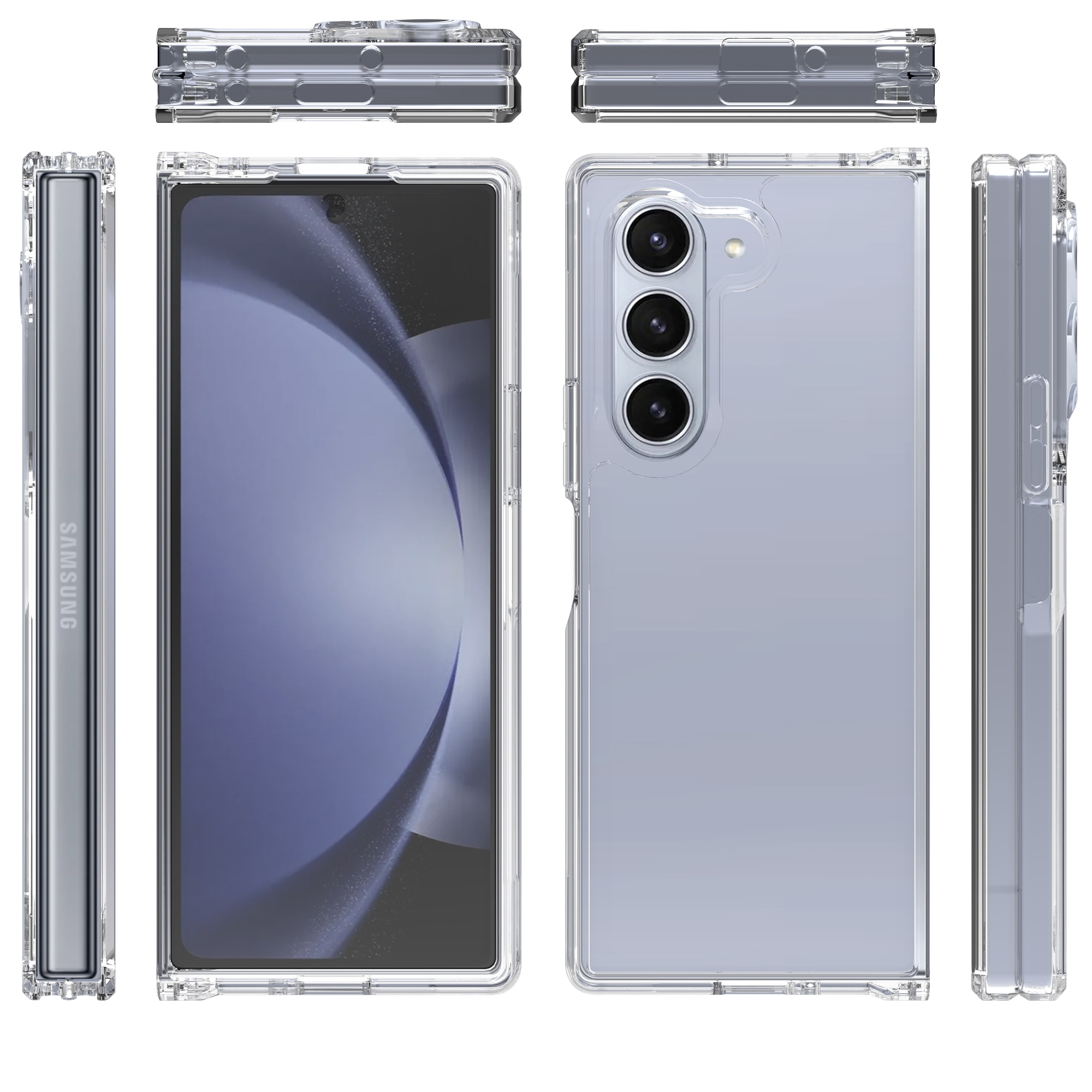 Hybridcase Samsung Galaxy Z Fold 6 transparant