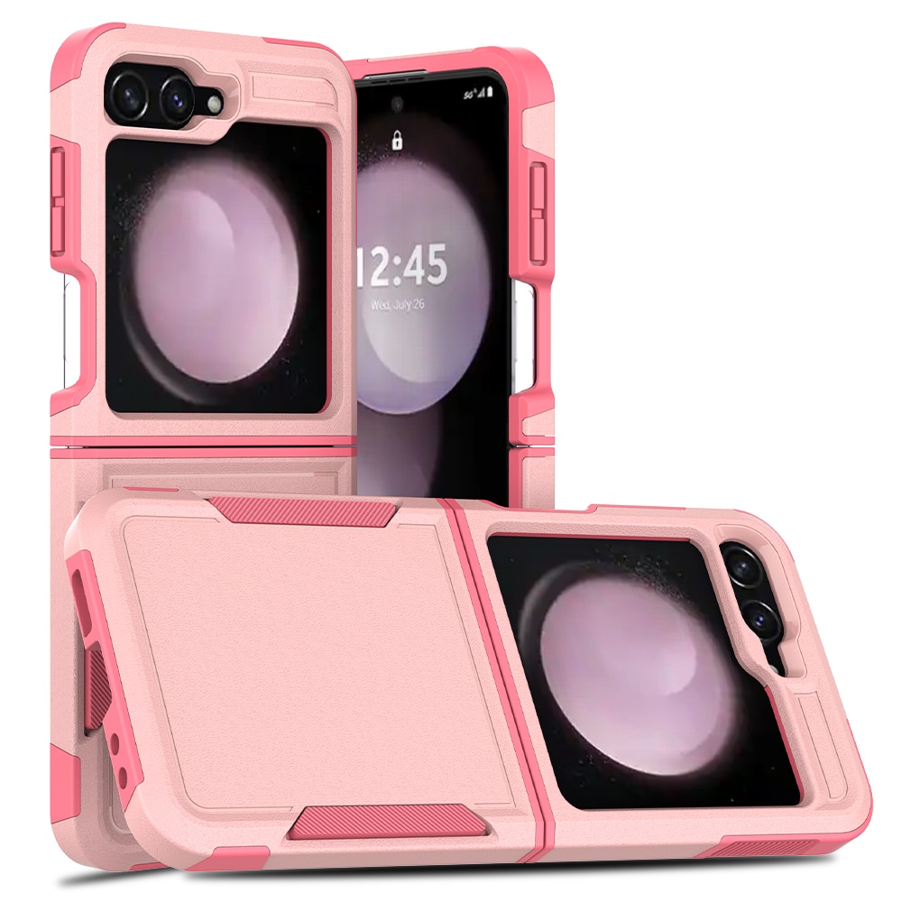 Samsung Galaxy Z Flip 6 Off-road Hybridcase roze