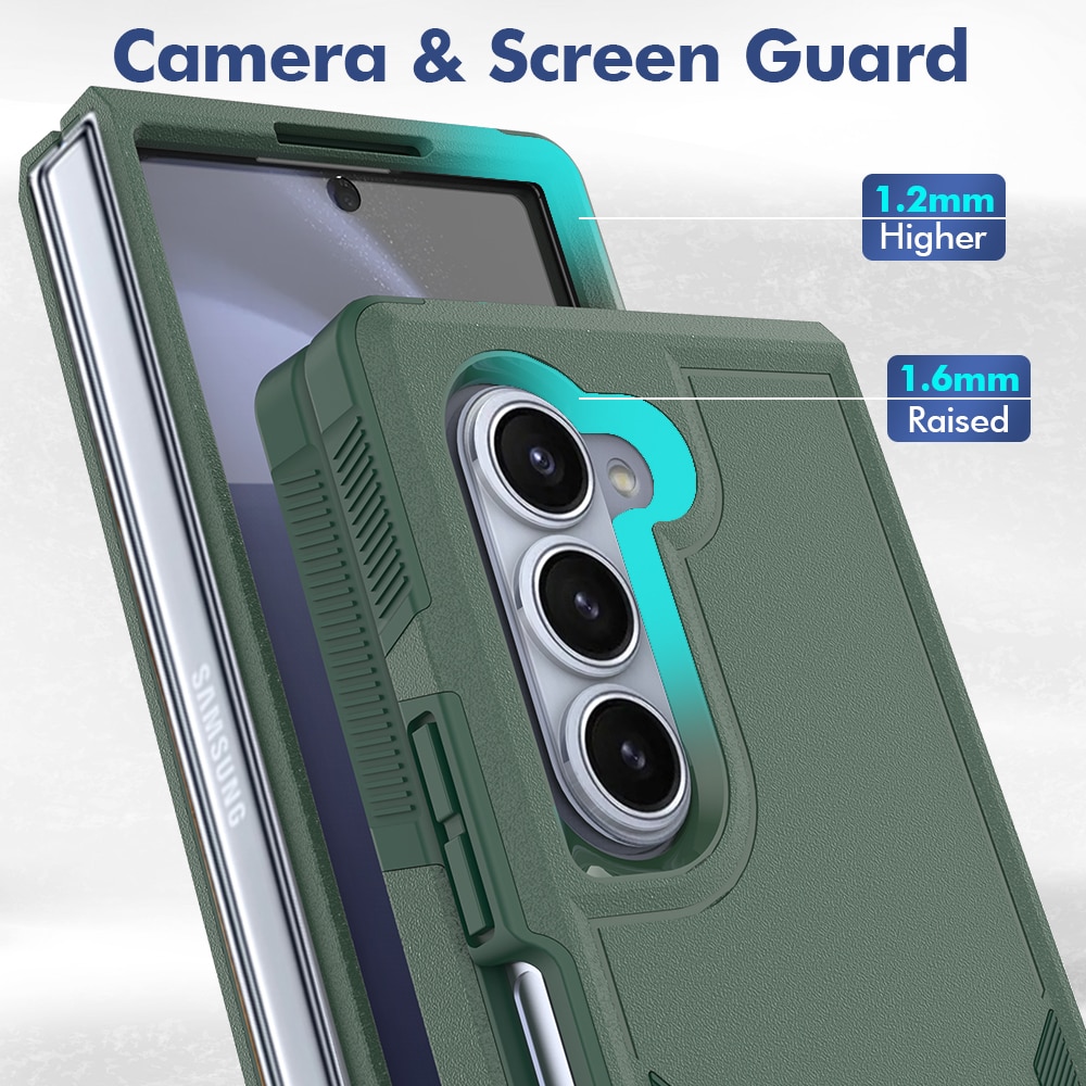 Samsung Galaxy Z Fold 6 Off-road Hybridcase groen