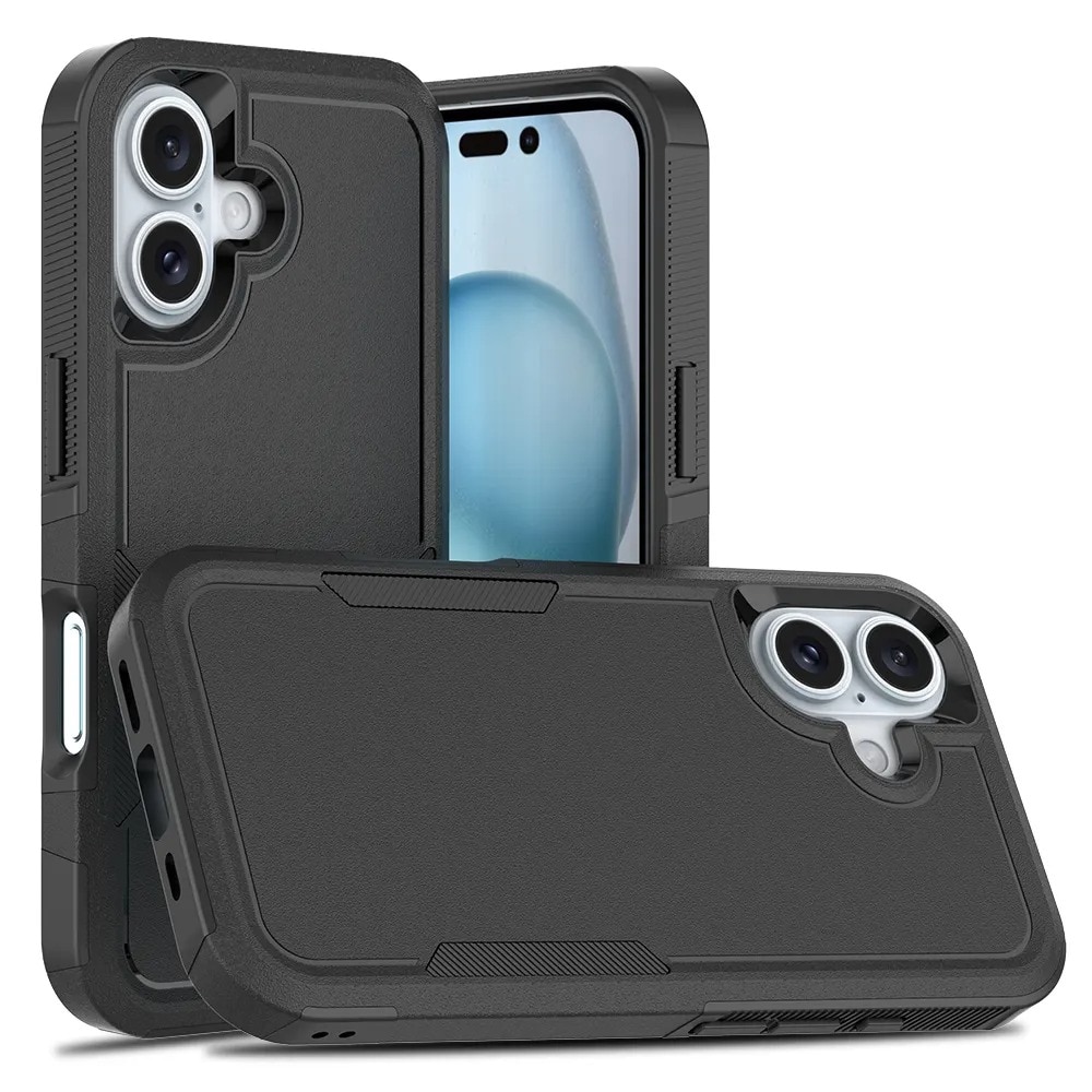 iPhone 16 Off-road Hybridcase zwart