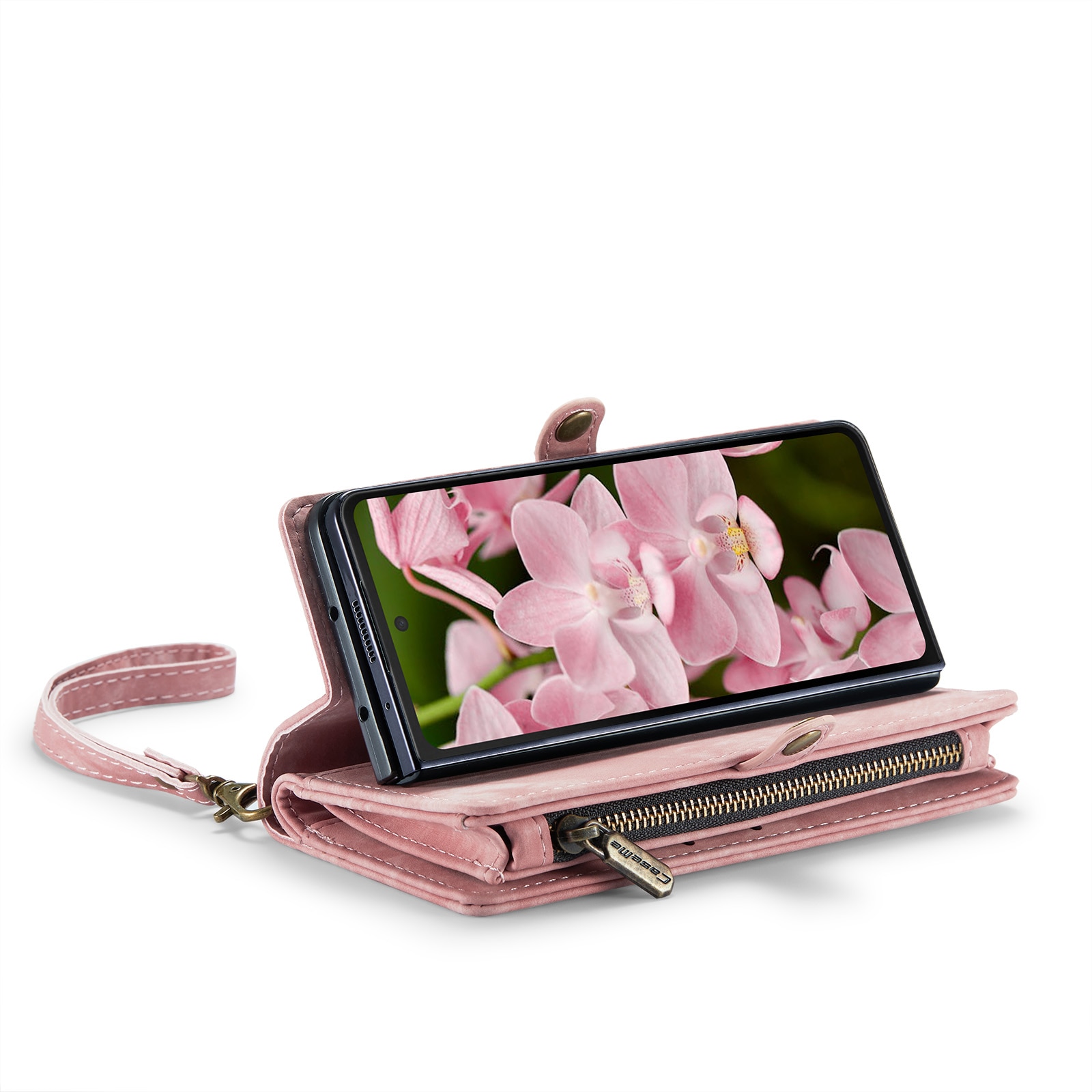 Multi-slot hoesje Samsung Galaxy Z Fold 6 roze