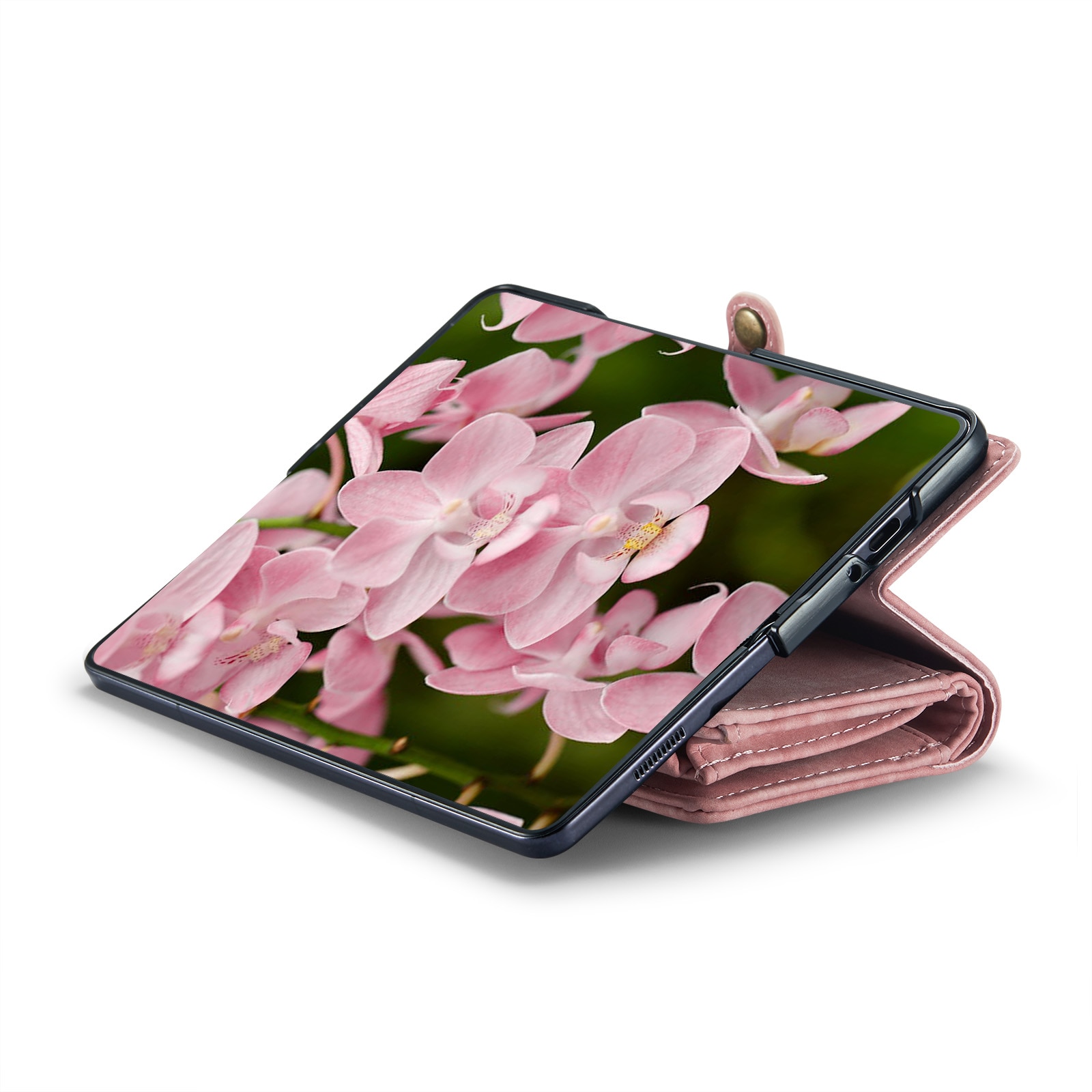 Multi-slot hoesje Samsung Galaxy Z Fold 6 roze