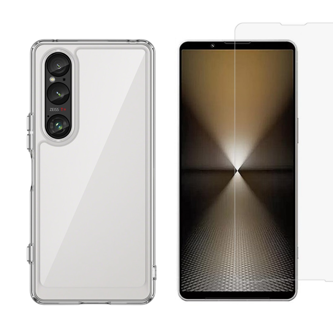 Sony Xperia 1 VI Set Hoesje en Screenprotector