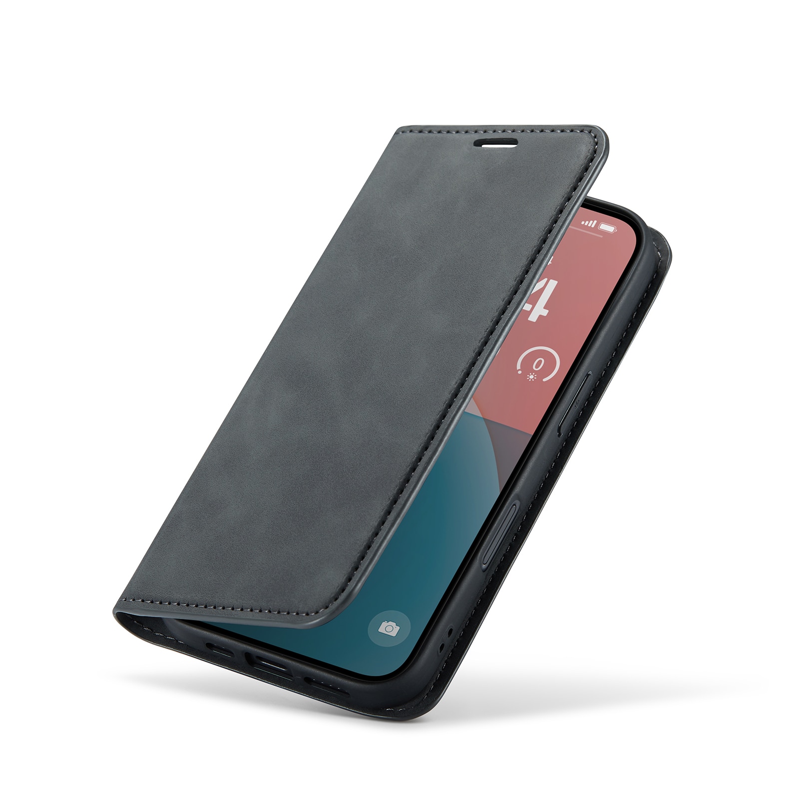 iPhone 16 Plus Slim Smartphonehoesje zwart