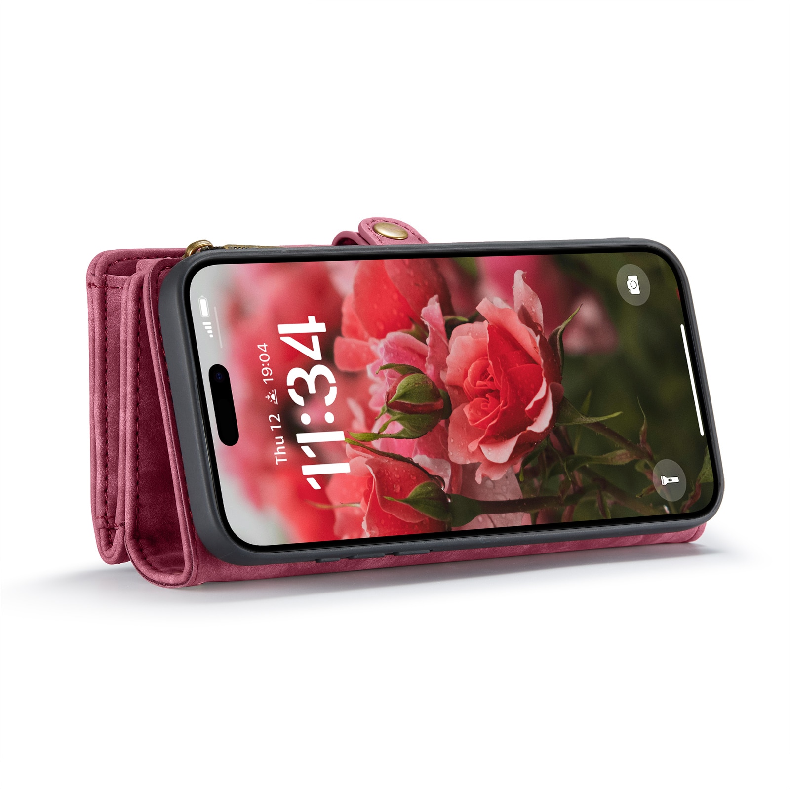 Multi-slot Hoesje iPhone 16 Plus Rood