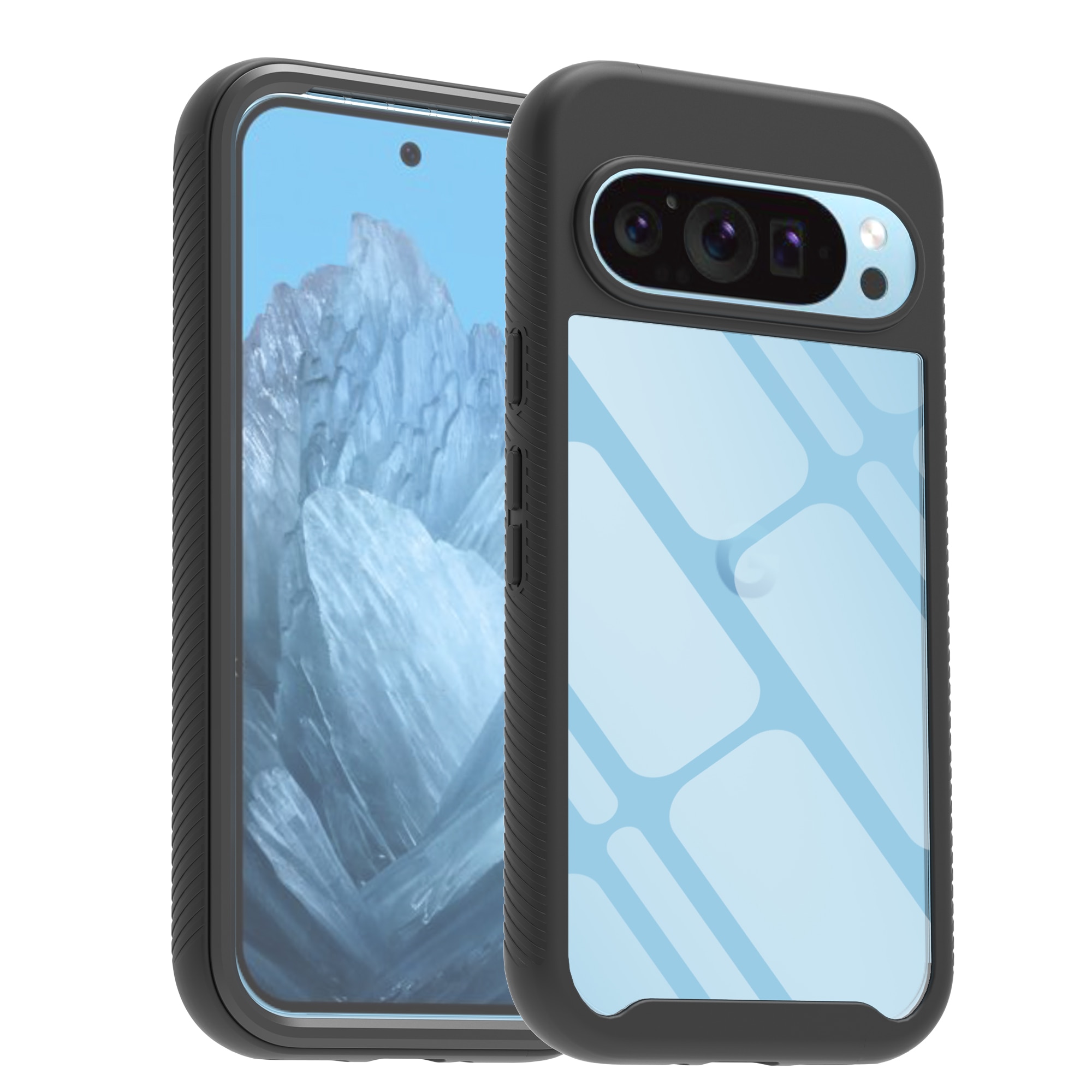 Google Pixel 9 Full Protection Case zwart