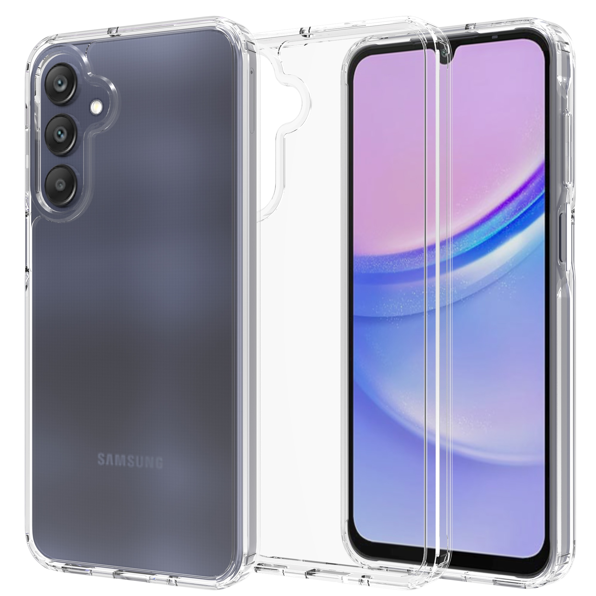 Hybridcase Samsung Galaxy A16 transparant