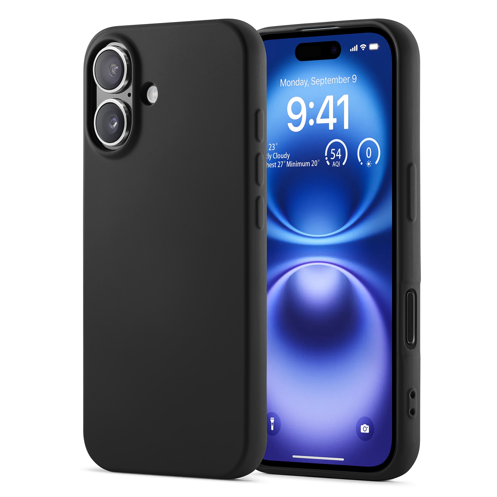 iPhone 16 Plus TPU Case Zwart