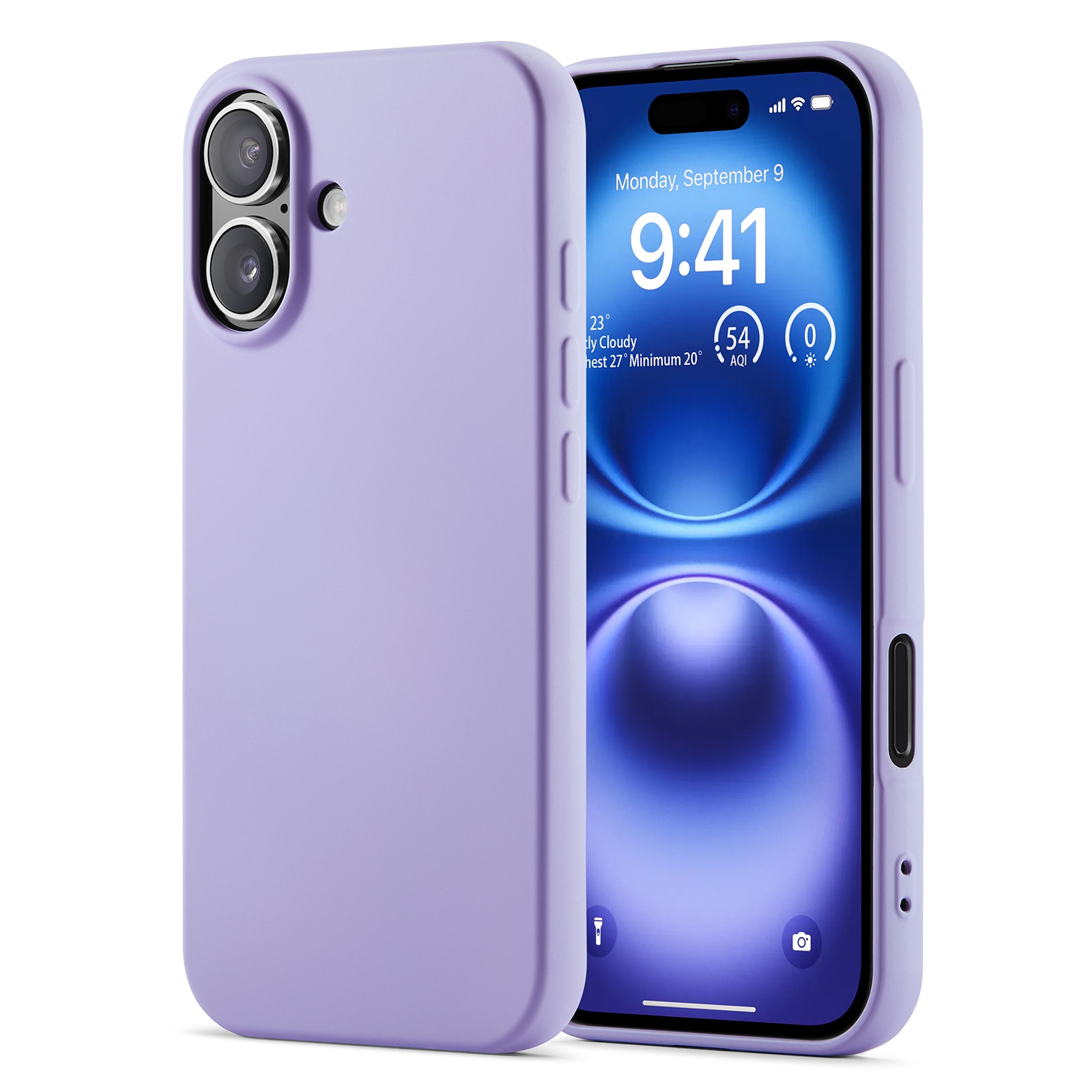 iPhone 16 Plus TPU Case Paars